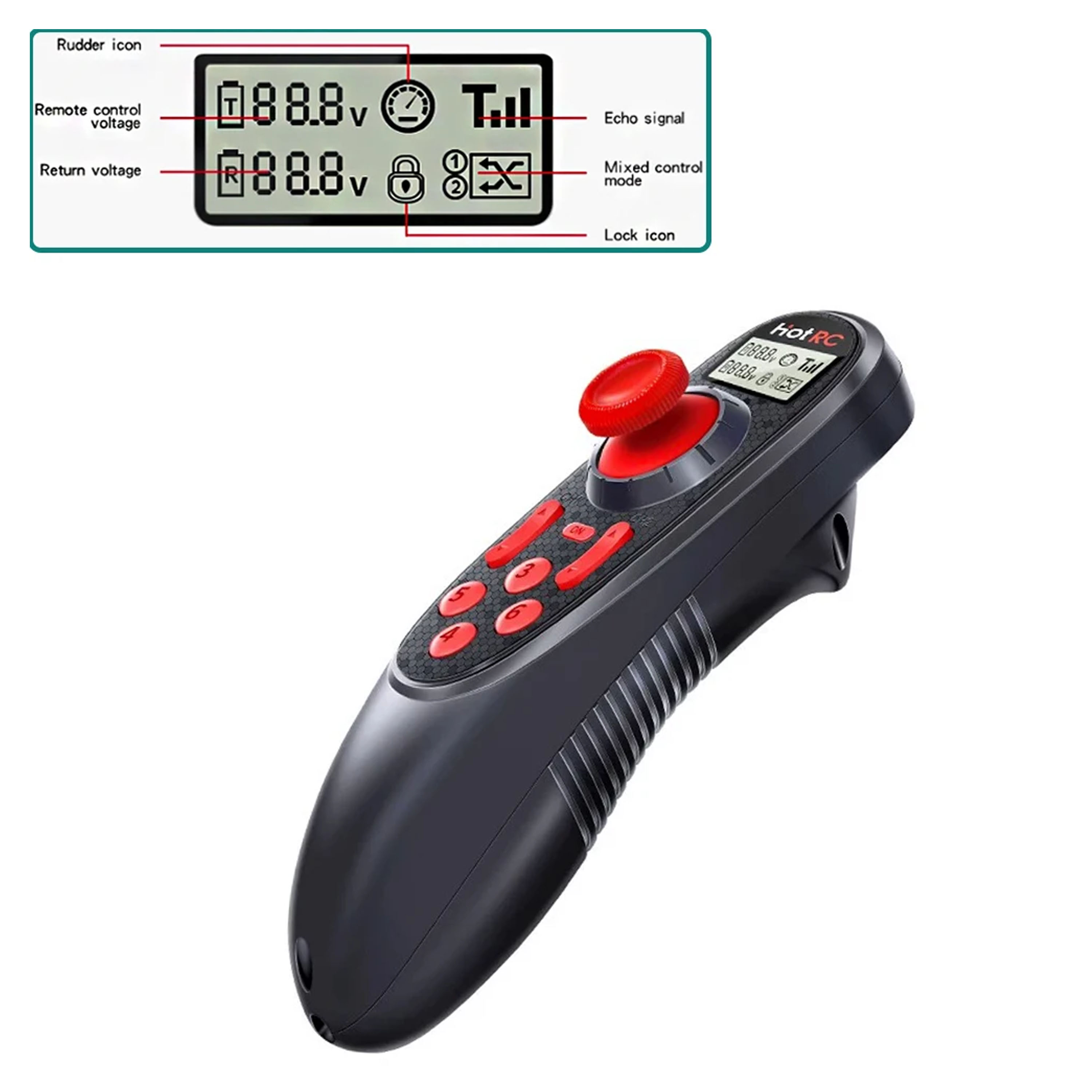 HOTRC DS-600 DS600 6CH 2.4GHz無 - Brushless Motor Thrust Test Stand のレビューと価格